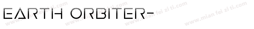 Earth Orbiter字体转换